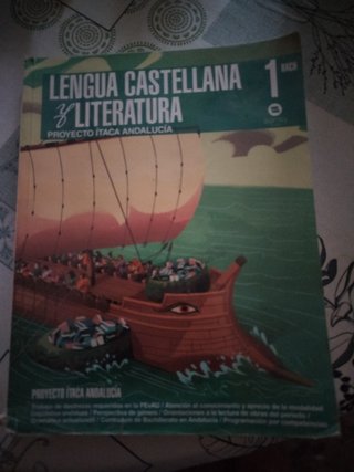 Lengua castellana y literatura, 1 BACH.