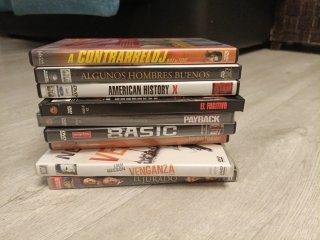 Pack 9 Películas DVD Acción/Drama/Thriller