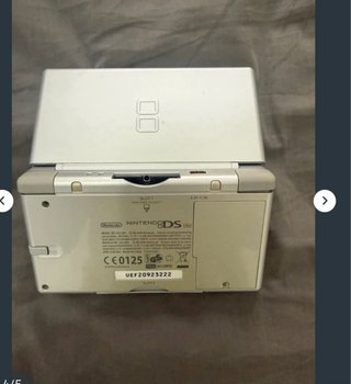 Nintendo DS Lite Plata