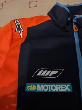 Sudadera KTM Racing Team Azul Naranja
