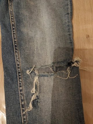 Pantalón vaquero mujer con adornos