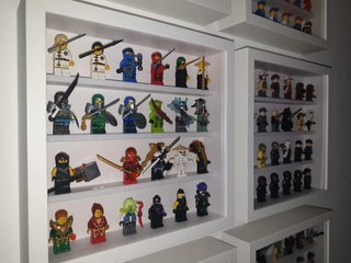 Marco expositor LEGO Minifiguras