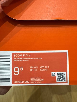 Nike Zoom Fly 4 Zapatillas Running Hombre