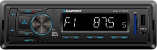 Blaupunkt BPA1119BT - Autorradio 1 DIN, Bluetooth, USB, Negro