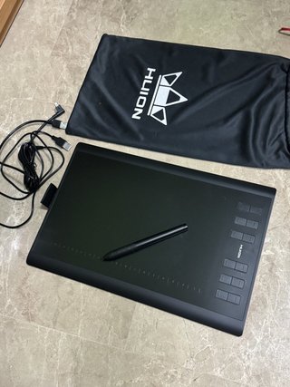 Tableta gráfica Huion 1060 Plus dibujo y diseño