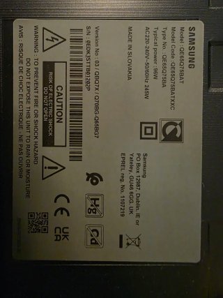 Samsung QLED 65 4K Q75B 120Hz Impecable