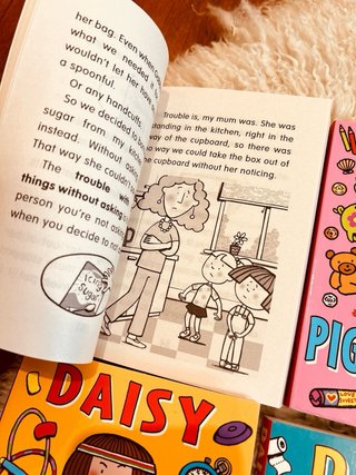 5 Libros Daisy inglés infantil 7-10A
