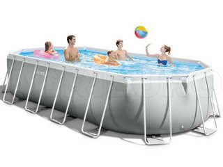 Piscina Desmontable Ovalada Intex 610x305x122