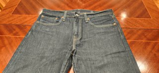 PANTALÓN LEVI´S 502 "STRONG" AZUL MARINO, W32 L32.
