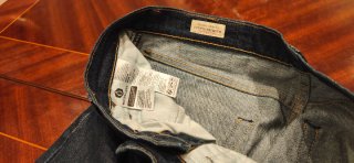 PANTALÓN LEVI´S 502 "STRONG" AZUL MARINO, W32 L32.
