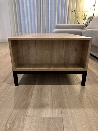 Mesa centro elevable 100x60 cm