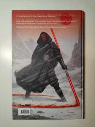 Star Wars Darth Maul: Blanco, negro y rojo