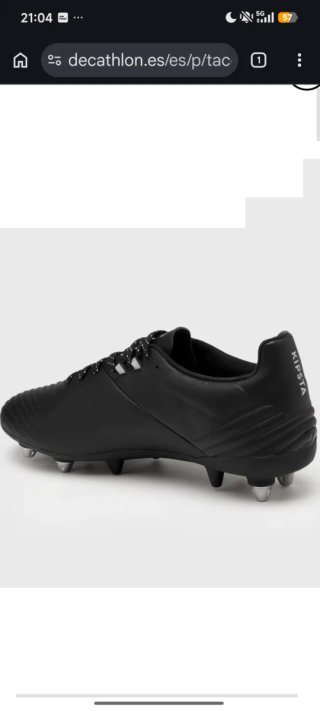 NEGOCIABLE Botas de Rugby/futbol con Tapones Inter