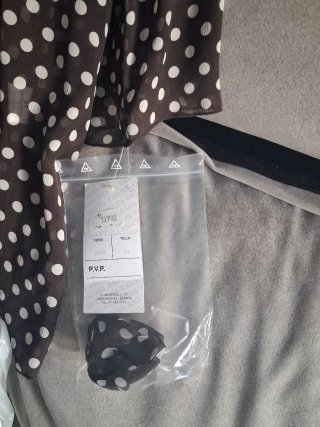 Conjunto RAGUSSA falda y blusón lunares
