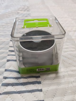 Altavoz Bluetooth Pequeño Plateado