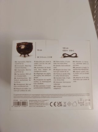 Macchina Nebbia Halloween Luci LED