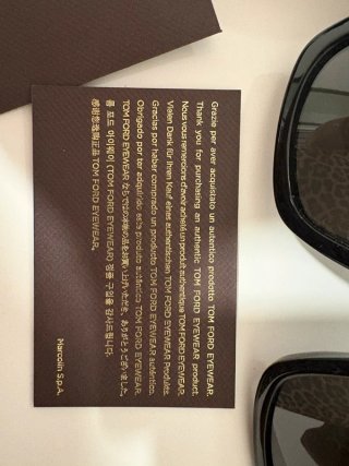 Gafas de sol Tom Ford Fausto negras