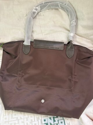 Longchamp Le Pliage Grande Marrón