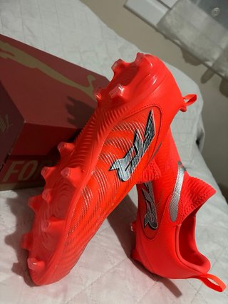 Botas de Fútbol Puma Naranja Talla [Talla]