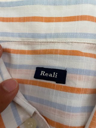 Camicia Reali a righe Made in Italy