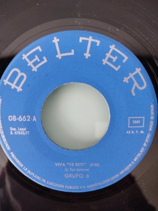 Vinilos 7" Años 70 Decoración Música Española