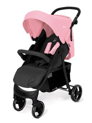Carrito de bebé rosa