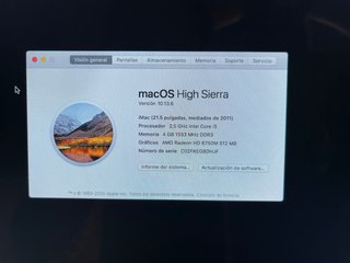 iMac Apple 21.5/27 + Teclado