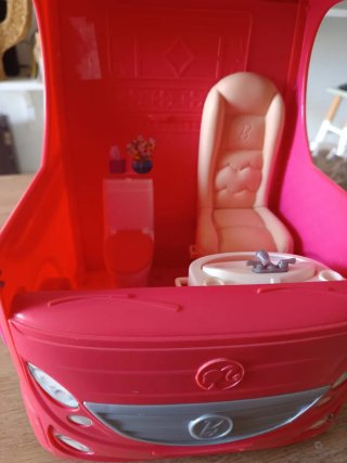 Caravana Barbie Rosa