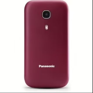 Teléfono Panasonic Rojo
