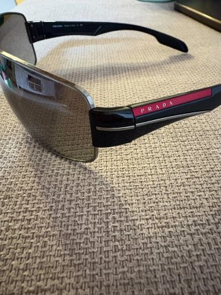Gafas de sol Prada plateadas