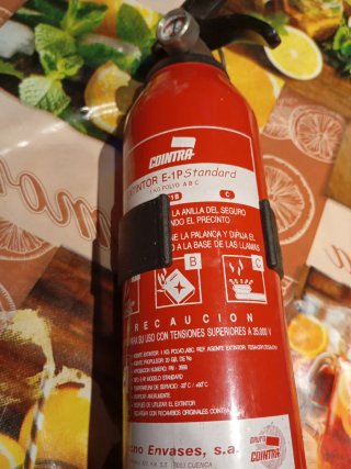 Extintor Cointra 1kg Polvo ABC Coche