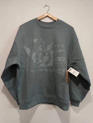 Sudadera Vans Oversize Gris