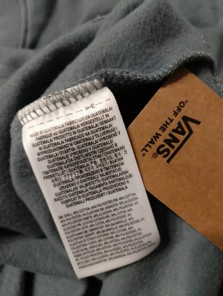 Sudadera Vans Oversize Gris