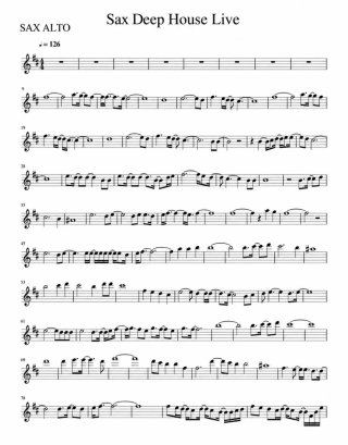 Saxo House: 27 temas para Alto y Tenor.