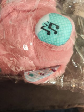 Nutria Rosa Peluche Relajante