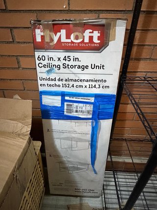 Estantería de techo 152 x 114 cm – nueva –