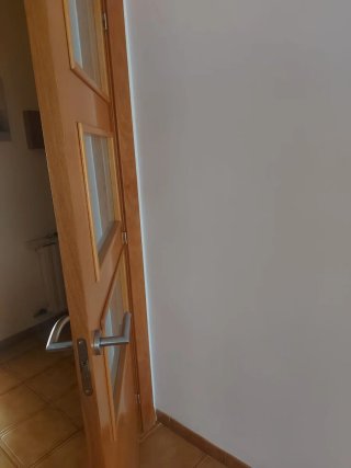 Puertas de madera maciza con cristal