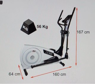 Bicicleta Elíptica BH ZK900
