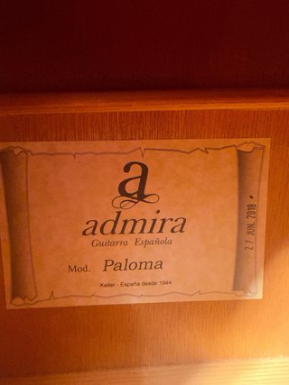 Guitarra Española Admira