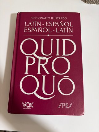 Diccionario ilustrado latín-español/ español-latín