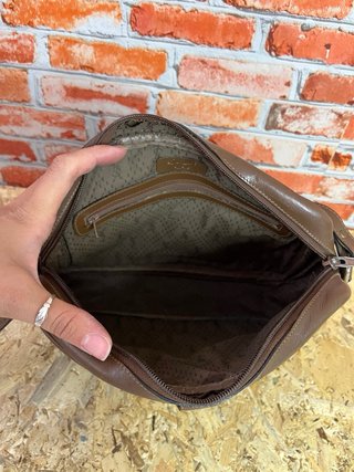 Borsa Yves Saint Laurent YSL Vintage Marrone