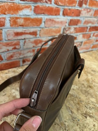 Borsa Yves Saint Laurent YSL Vintage Marrone