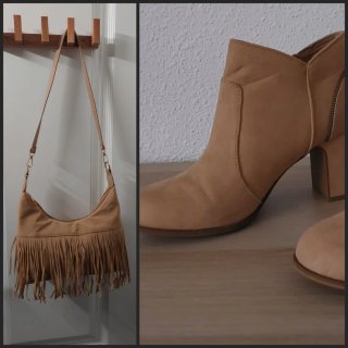 Botines y bolso