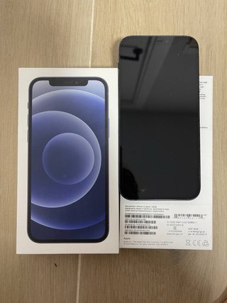 iPhone 12 Negro + Caja original