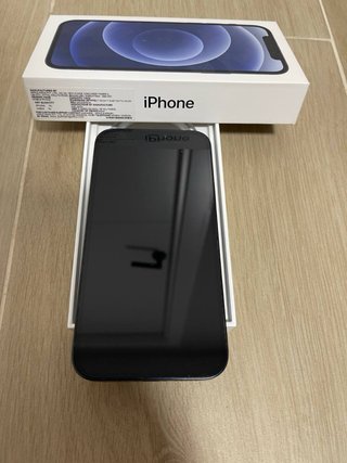 iPhone 12 Negro + Caja original