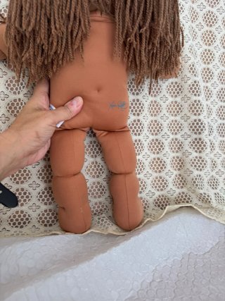 Muñeca Cabbage Patch Kids Mulata Pelo Castaño