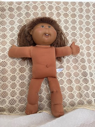 Muñeca Cabbage Patch Kids Mulata Pelo Castaño