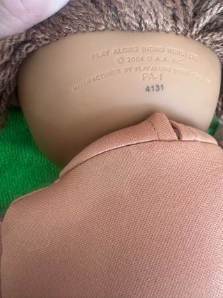 Muñeca Cabbage Patch Kids Mulata Pelo Castaño