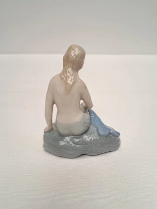 Sirena de porcelana vintage