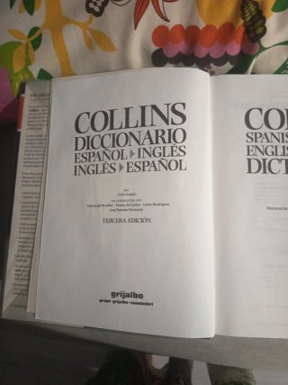Diccionario Collins ingles español de grijaobo